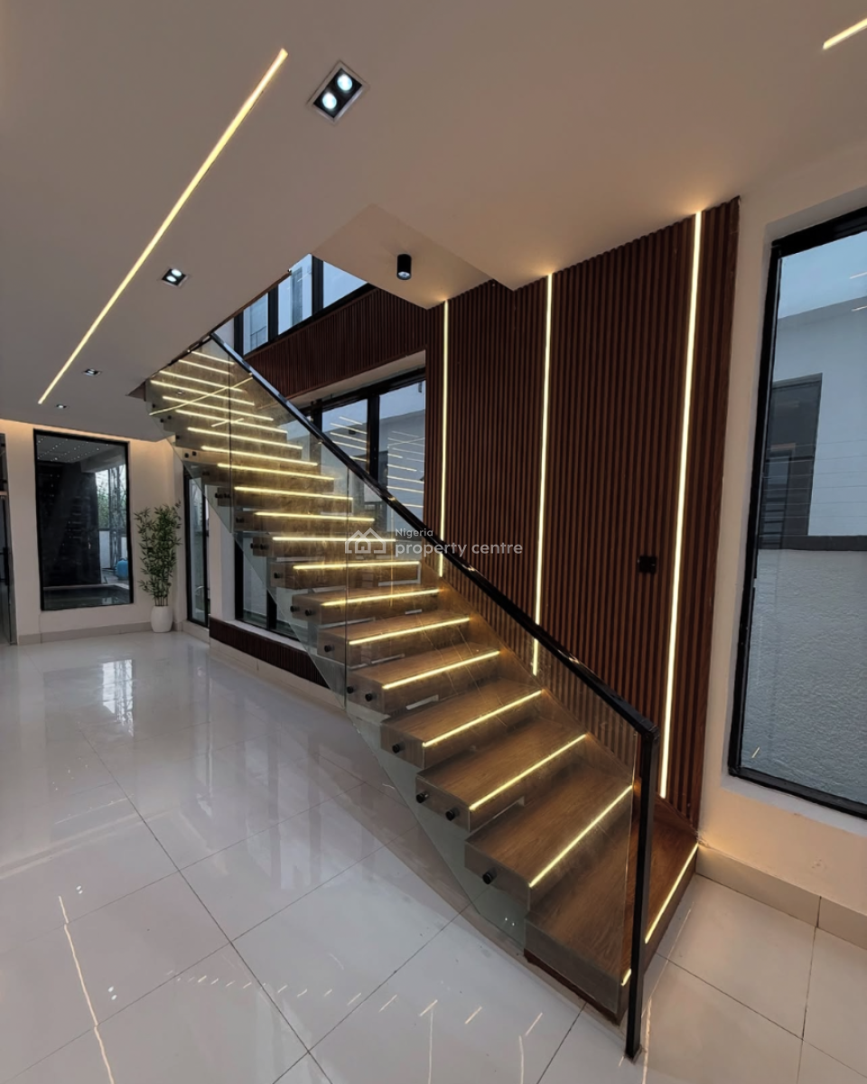 Modern Design 5 Bedroom Fully Detached Home with Swimming Pool and Bq, Lekki Palm City Estate, Ajah, Lagos, Detached Duplex for Sale