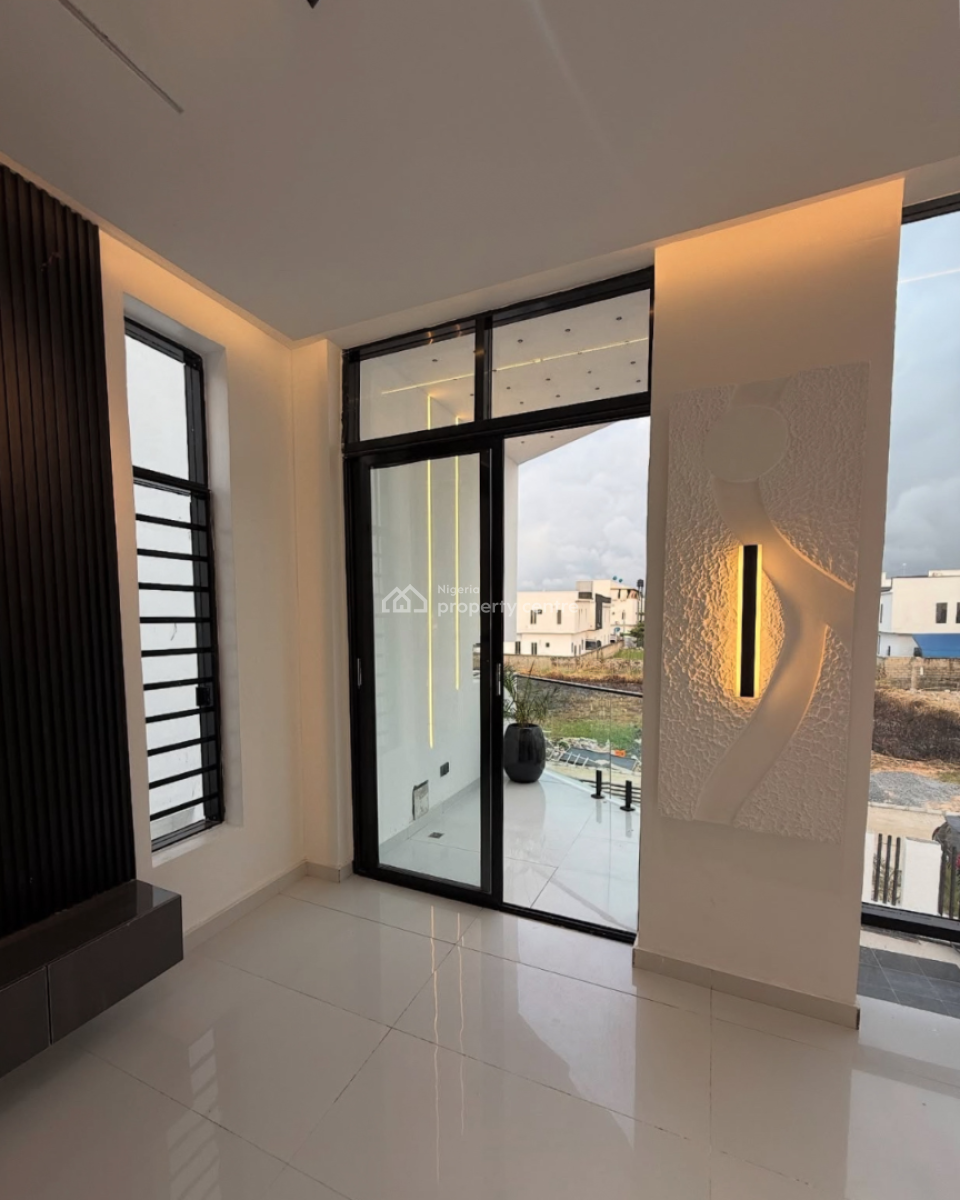 Modern Design 5 Bedroom Fully Detached Home with Swimming Pool and Bq, Lekki Palm City Estate, Ajah, Lagos, Detached Duplex for Sale