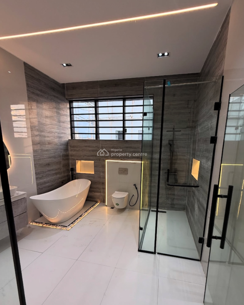 Modern Design 5 Bedroom Fully Detached Home with Swimming Pool and Bq, Lekki Palm City Estate, Ajah, Lagos, Detached Duplex for Sale