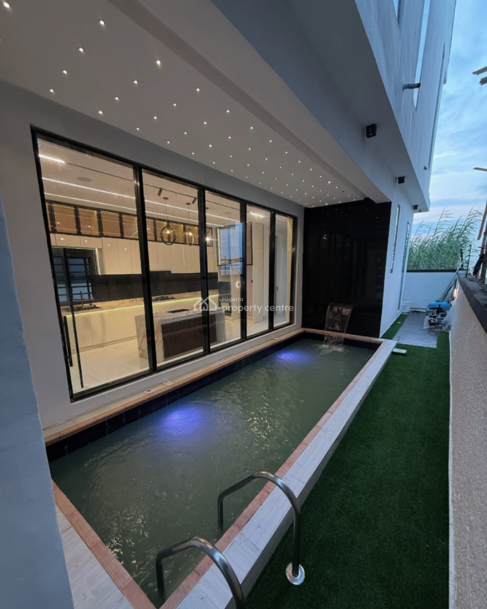 Modern Design 5 Bedroom Fully Detached Home with Swimming Pool and Bq, Lekki Palm City Estate, Ajah, Lagos, Detached Duplex for Sale