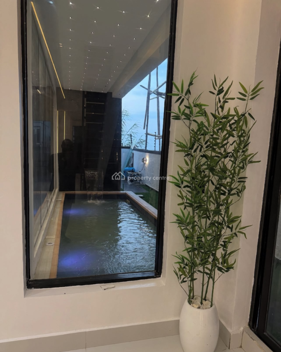 Modern Design 5 Bedroom Fully Detached Home with Swimming Pool and Bq, Lekki Palm City Estate, Ajah, Lagos, Detached Duplex for Sale