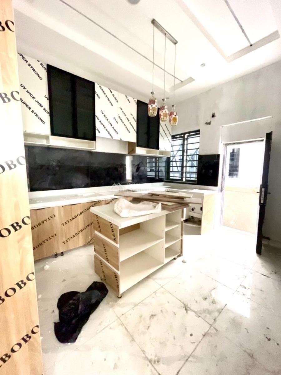 Newly Built 4 Bedroom Semi  Detached Duplex with Bq in a Secure Estate, Ajah, Lekki, Lagos, Semi-detached Duplex for Sale