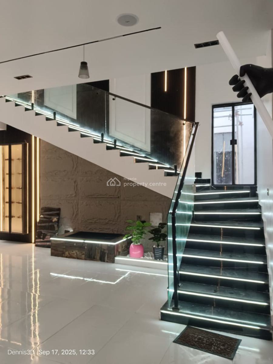 Tastefully Finished Luxury Detached 6 Bedroom Duplex, Hampton Lake Estate, Chevron, Ibeju Lekki, Lagos, Detached Duplex for Sale