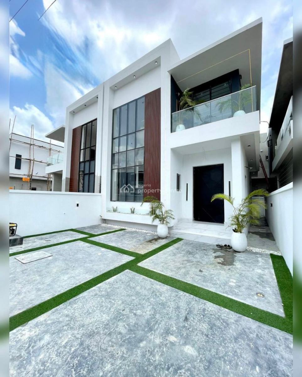 Contemporary 4 Bedroom Semi-detached Duplex with Bq, Ajah, Lagos, Detached Duplex for Sale