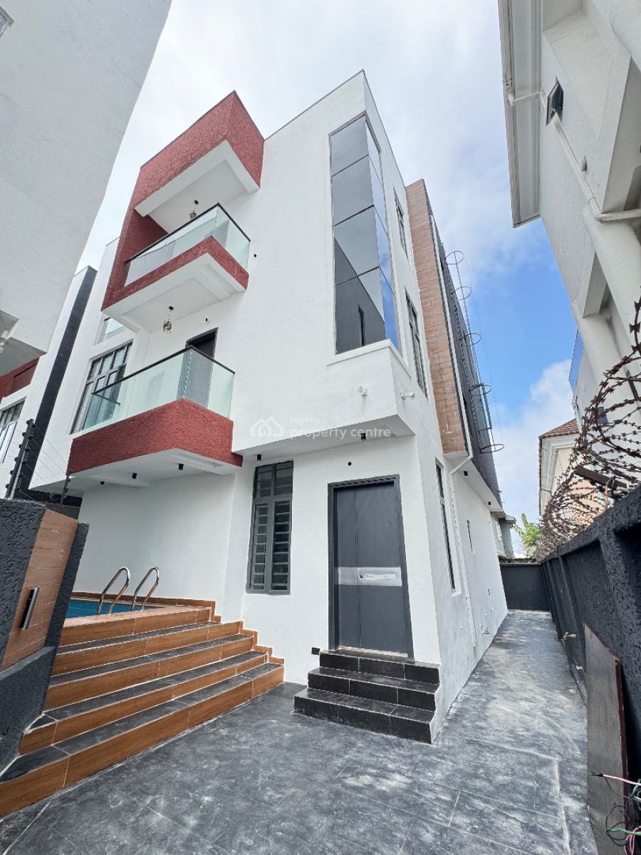 Luxury 5 Bedroom Detached Duplex with a Swimming Pool, Off Admiralty, Lekki, Lagos, Detached Duplex for Sale