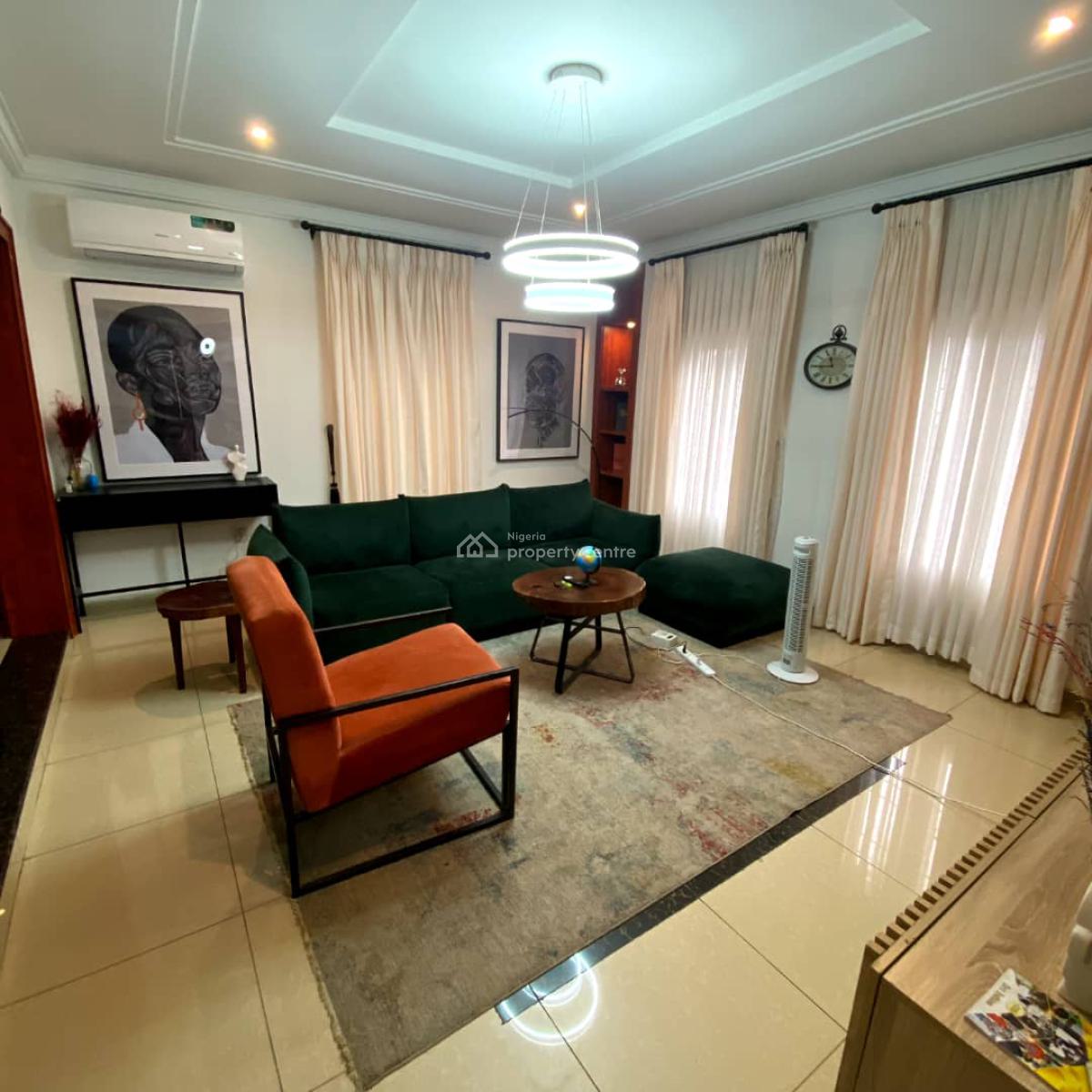 a Well-built Serviced & Furnished 2bedroom Flat, Diplomatic Zone (katampe Extension Abuja), Katampe Extension, Katampe, Abuja, Flat / Apartment Short Let