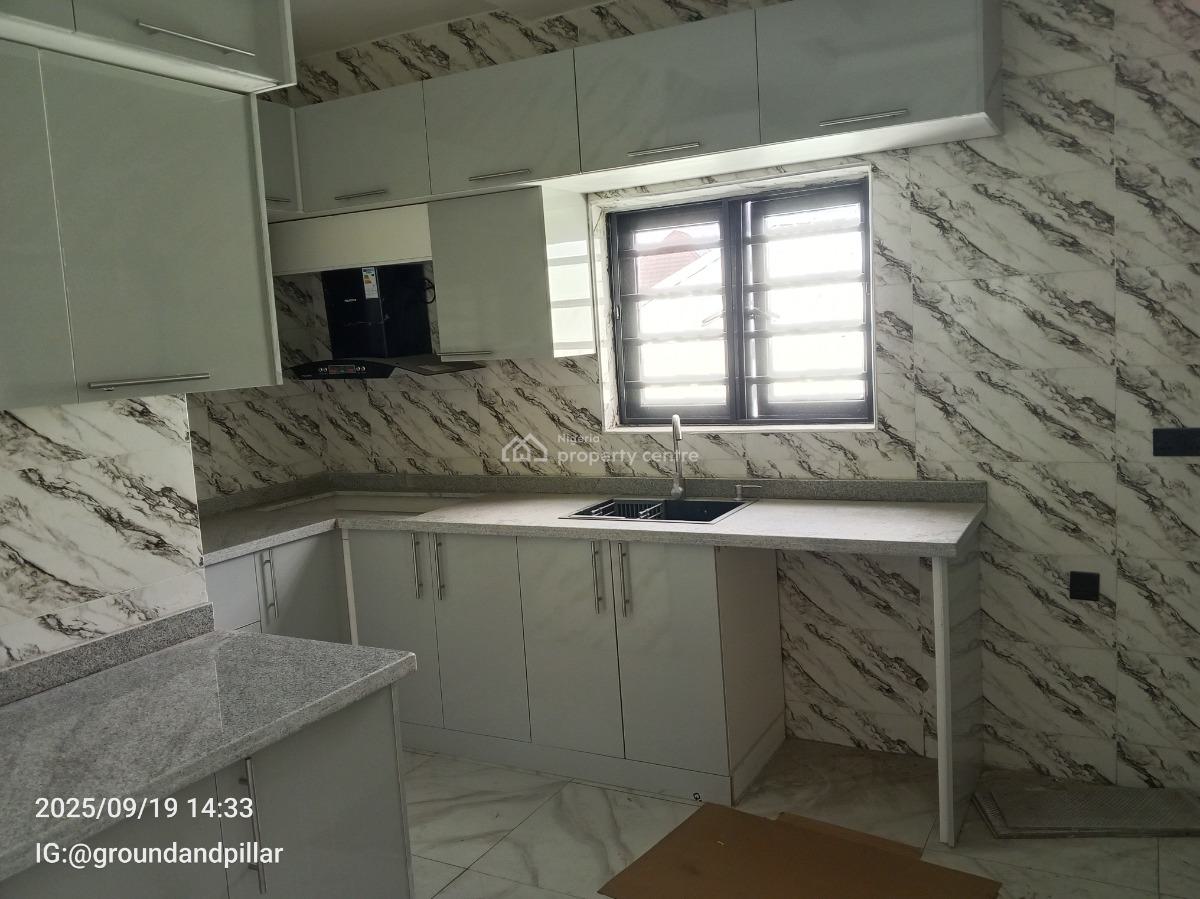 Luxury Massive New 2 Bedroom Flat with Private Stairway, Next to Shoprite, Sangotedo, Ajah, Lagos, Flat / Apartment for Rent