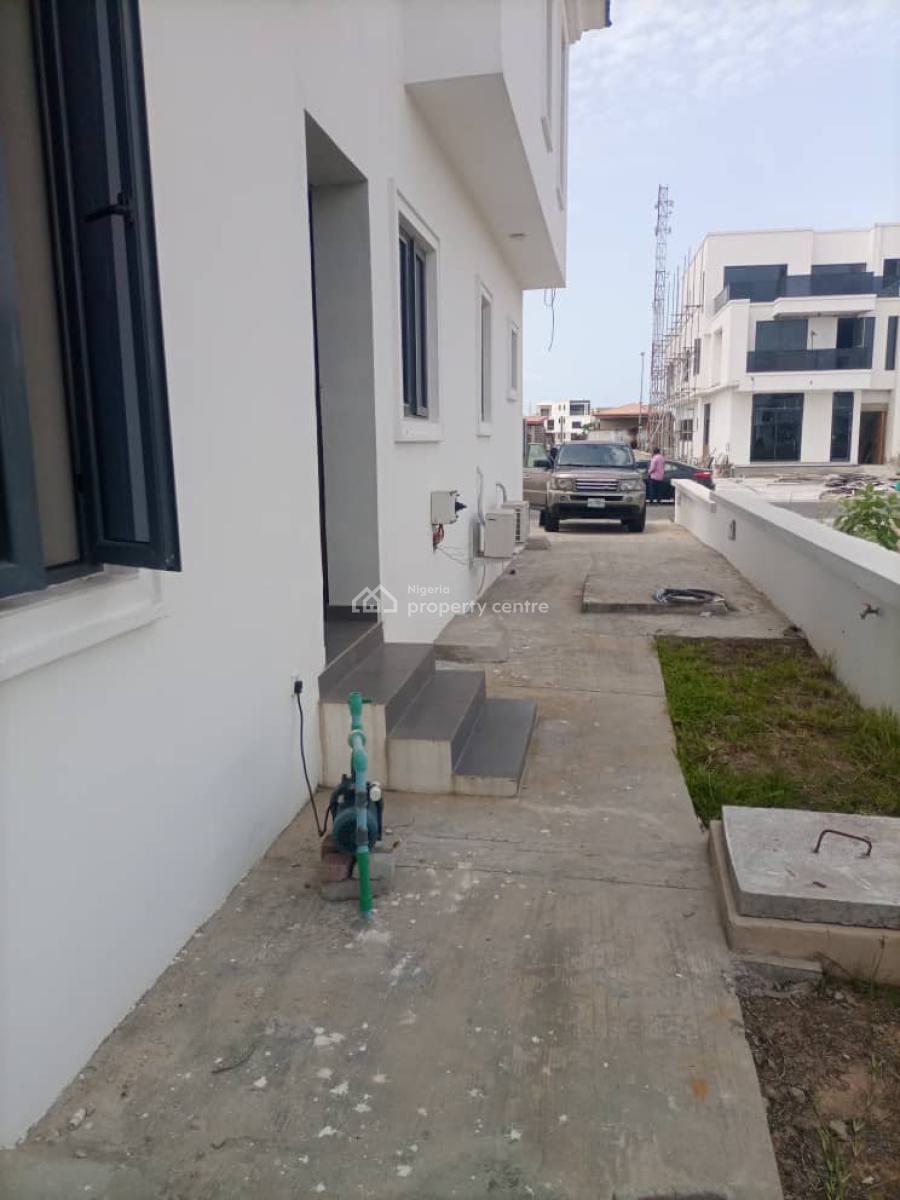 Brand New 4 Bedroom Semi Detached House with a Study Room and a Bq, Cowrie Creek Estate, Ikate, Lekki, Lagos, Semi-detached Duplex for Sale