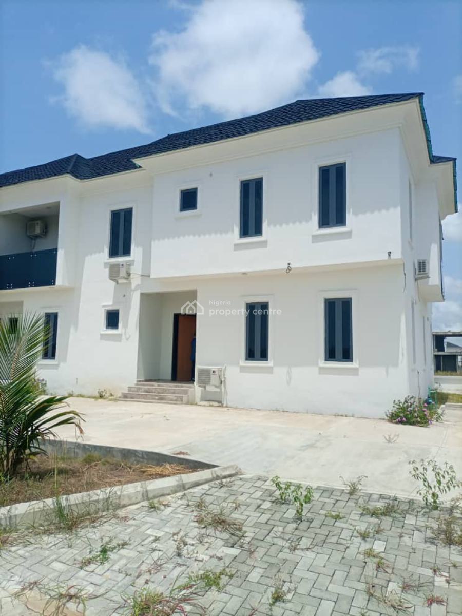 Brand New 4 Bedroom Semi Detached House with a Study Room and a Bq, Cowrie Creek Estate, Ikate, Lekki, Lagos, Semi-detached Duplex for Sale