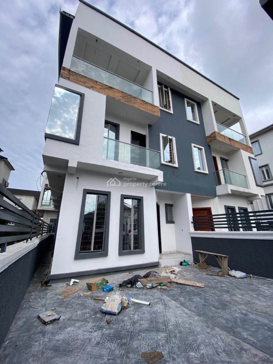 5 Bedroom Semi Detached Duplex with Bq, Agungi, Lekki, Lagos, Semi-detached Duplex for Sale