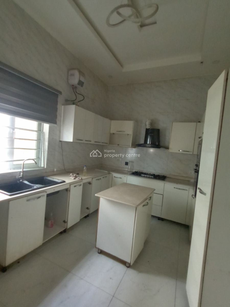 4 Bedroom Semi Detached Duplex with Bq and Gate House, Chevron Axis, Lekki, Lagos, Semi-detached Duplex for Rent