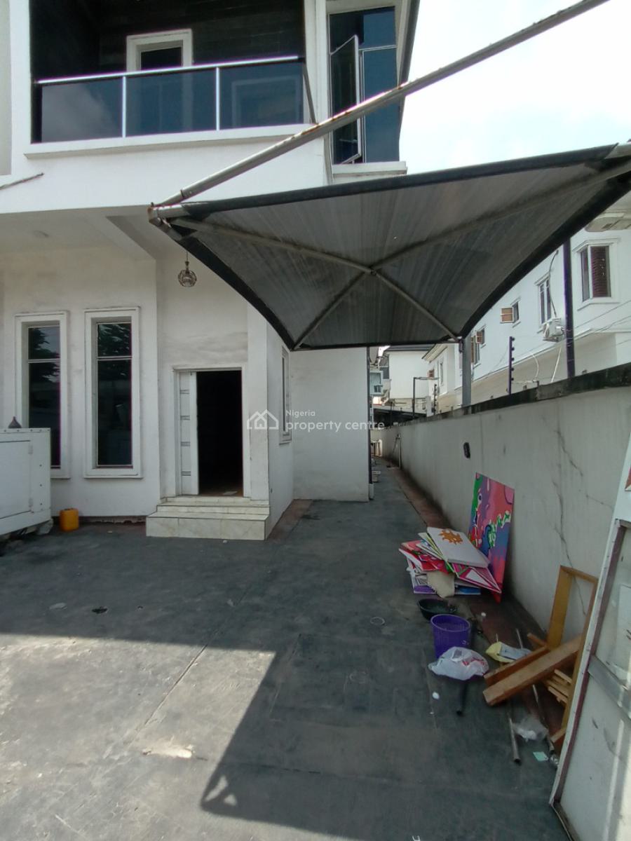 4 Bedroom Semi Detached Duplex with Bq and Gate House, Chevron Axis, Lekki, Lagos, Semi-detached Duplex for Rent