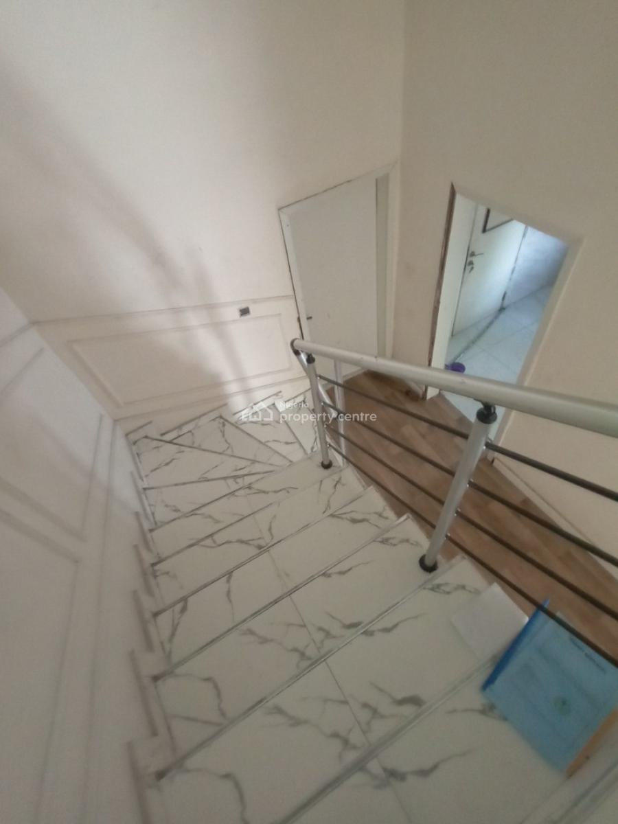 4 Bedroom Semi Detached Duplex with Bq and Gate House, Chevron Axis, Lekki, Lagos, Semi-detached Duplex for Rent
