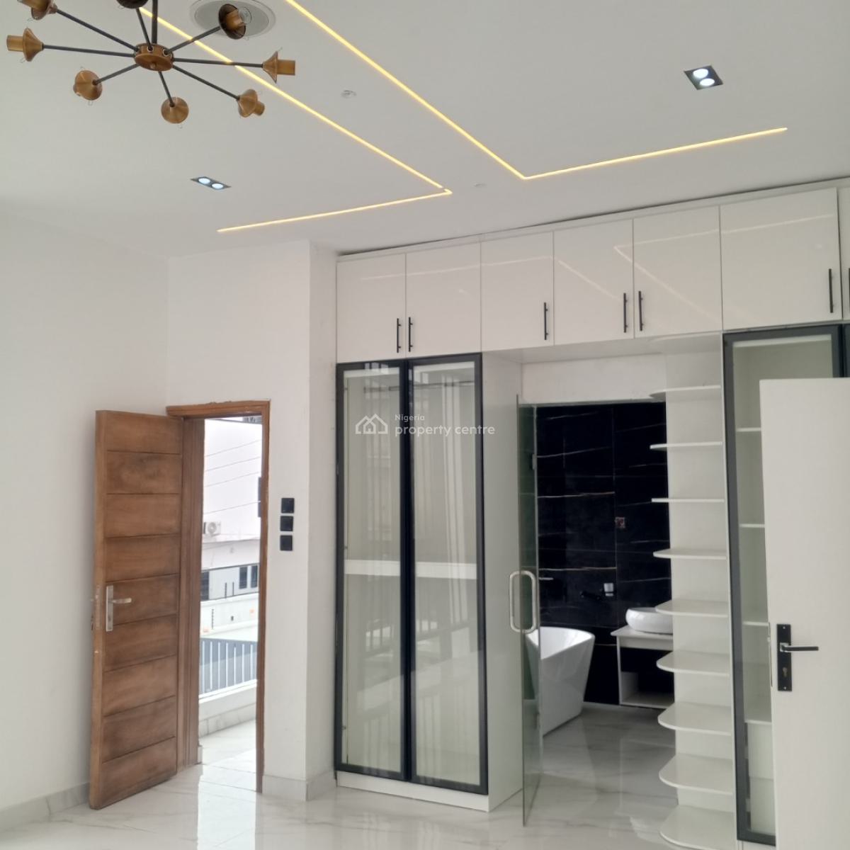 Luxury 4 Bedroom Detached Duplex with a Swimming Pool and a Bq, Secured Estate, Ajah, Lagos, Detached Duplex for Sale