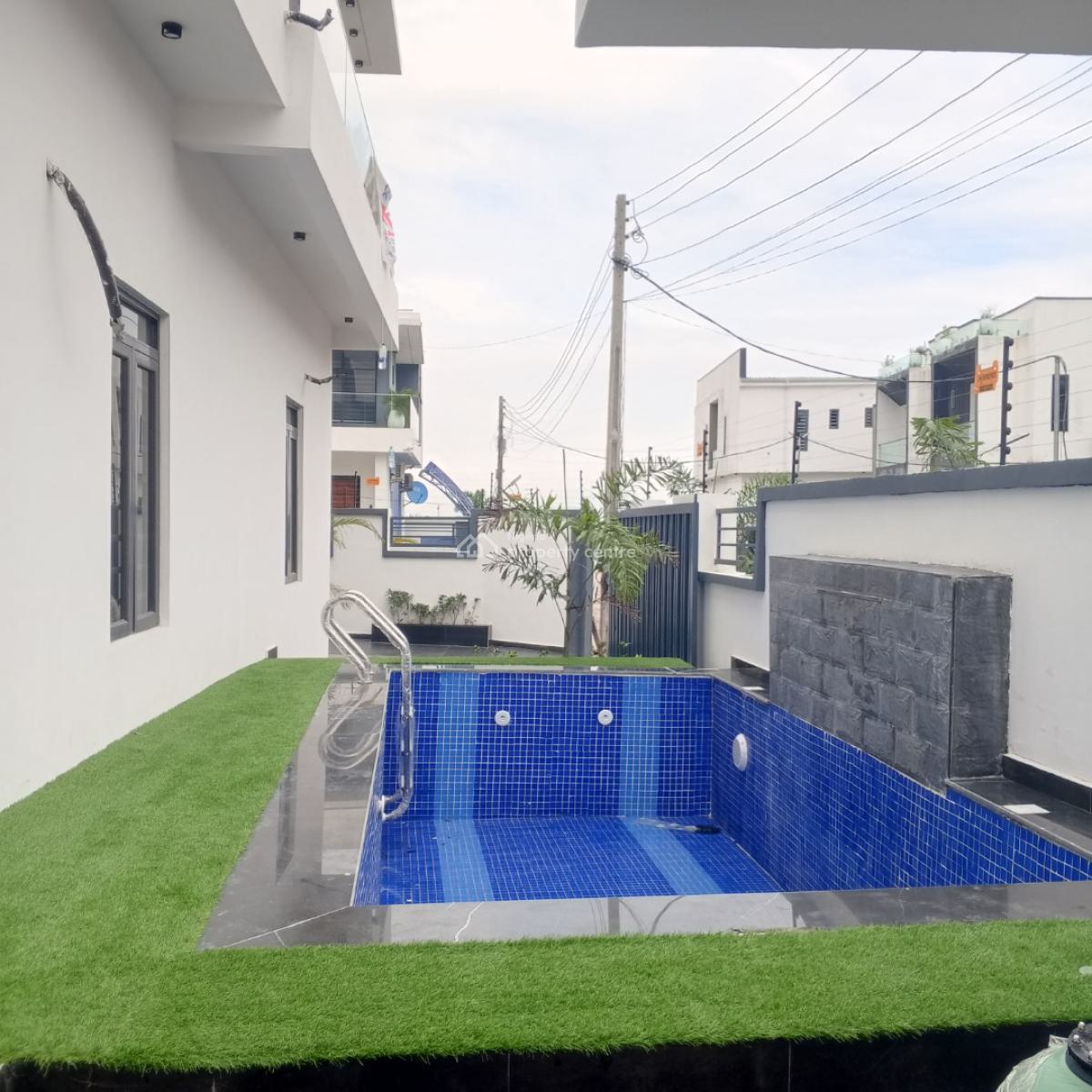 Luxury 4 Bedroom Detached Duplex with a Swimming Pool and a Bq, Secured Estate, Ajah, Lagos, Detached Duplex for Sale