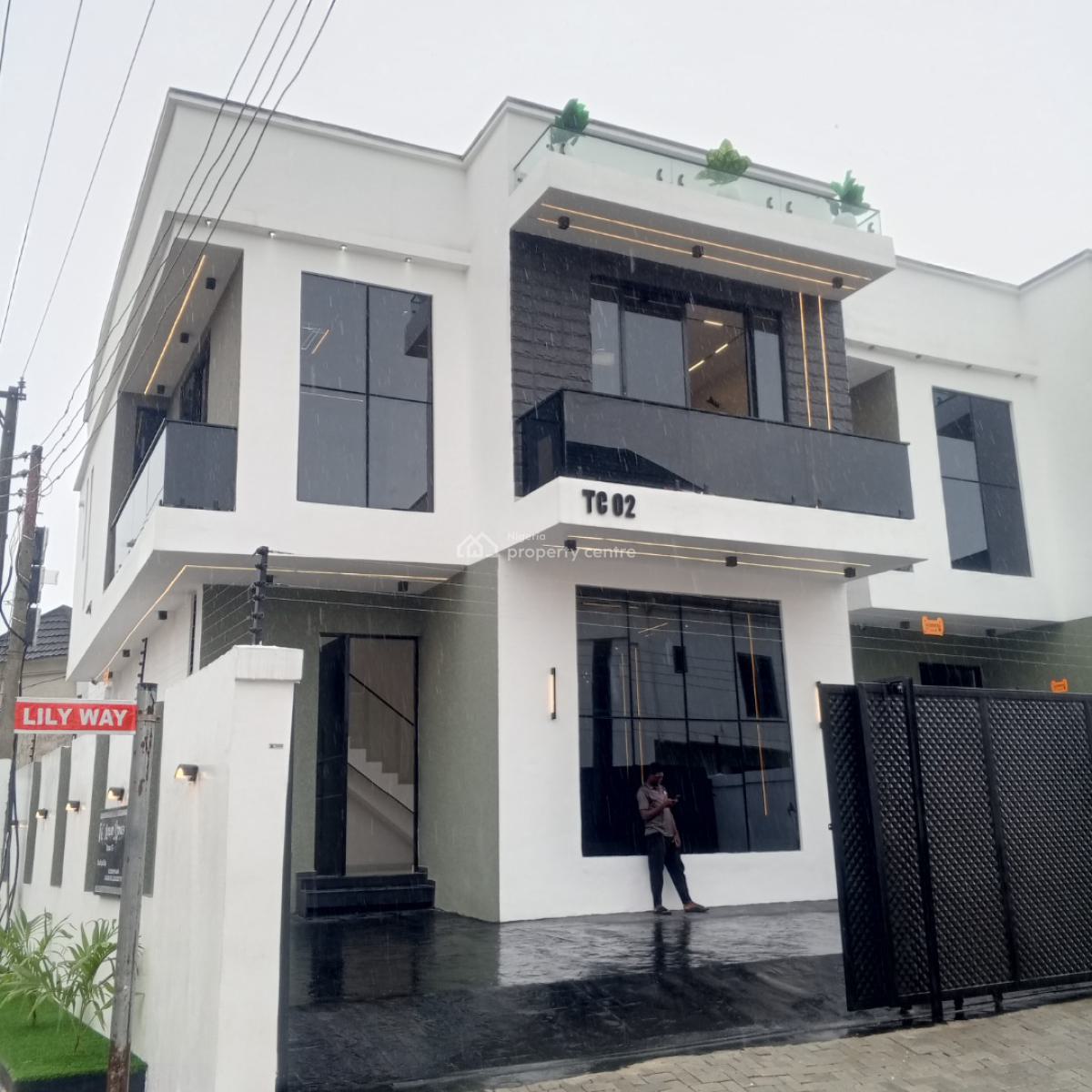 Luxurious 4 Bedroom Detached Duplex with a Swimming Pool and a Bq, Ajah, Lagos, Detached Duplex for Sale