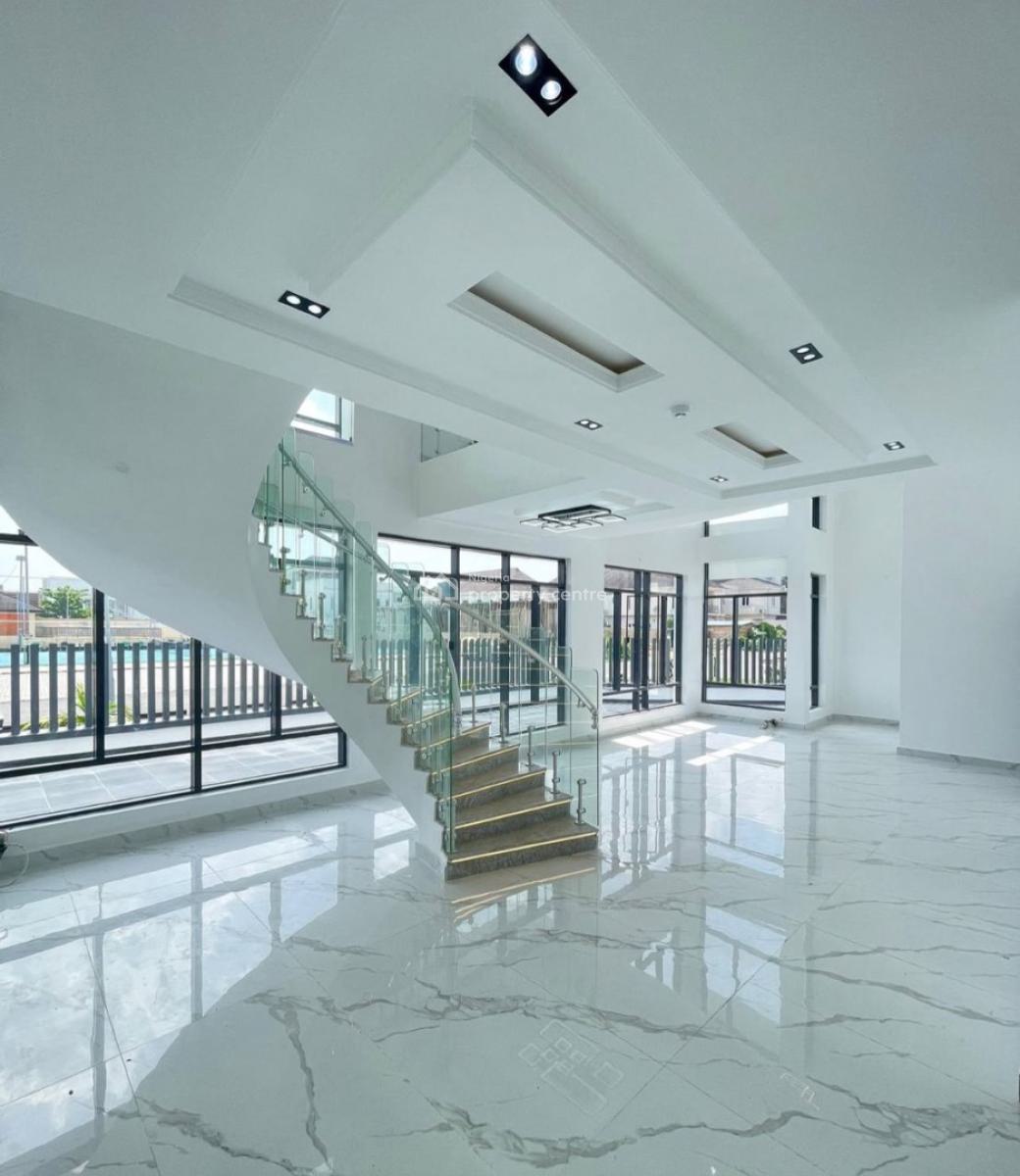Ultra-luxury 5-bedroom Fully Detached Duplex with Cinema,swimming Pool, Masterpiece of Modern Architecture and Refined Elegance, Osapa, Lekki, Lagos, Detached Duplex for Sale