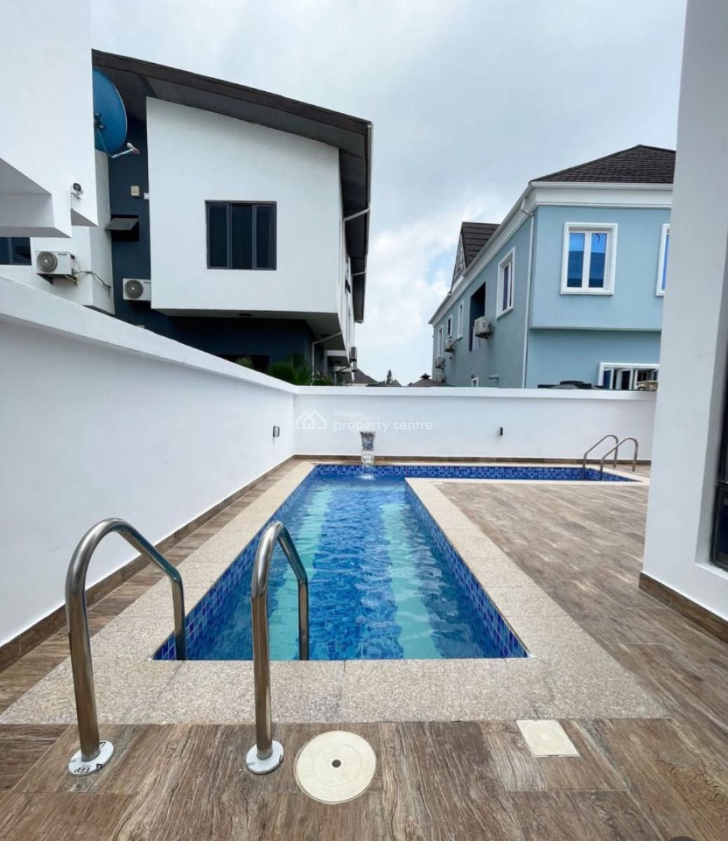Ultra-luxury 5-bedroom Fully Detached Duplex with Cinema,swimming Pool, Masterpiece of Modern Architecture and Refined Elegance, Osapa, Lekki, Lagos, Detached Duplex for Sale