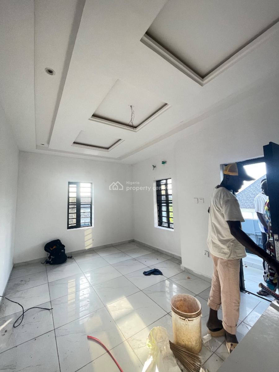Standard Mini Flat Upstairs Only One Remaining, Located Inside Estate,clean Water,personal Prepaid Meter,good Light, Sangotedo, Ajah, Lagos, Mini Flat (room and Parlour) for Rent