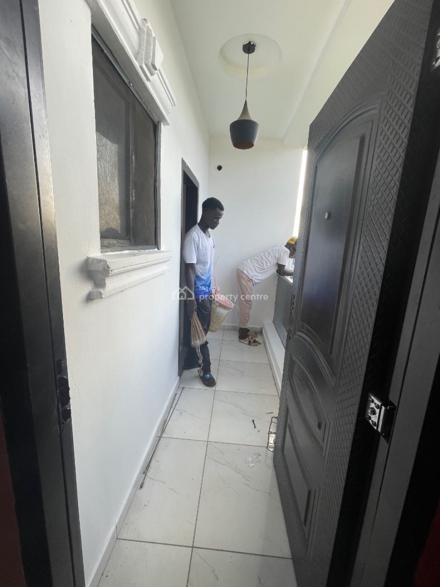Standard Mini Flat Upstairs Only One Remaining, Located Inside Estate,clean Water,personal Prepaid Meter,good Light, Sangotedo, Ajah, Lagos, Mini Flat (room and Parlour) for Rent