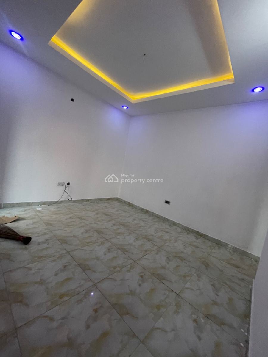 Luxury Standard Mini Flats Inside Secured Estate Upstairs, Located Inside Good Estate,interlocked Road,good Light,only One Remain, Sangotedo, Ajah, Lagos, Mini Flat (room and Parlour) for Rent