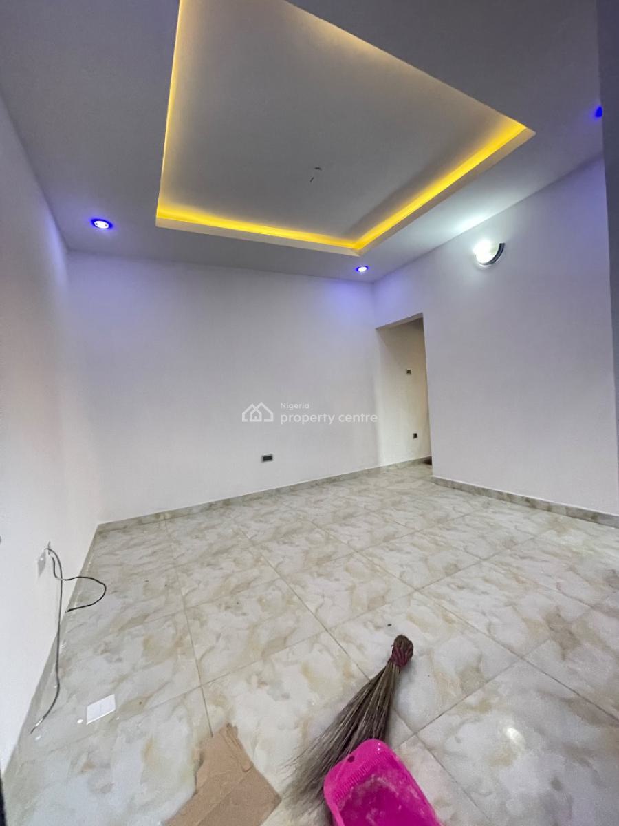 Luxury Standard Mini Flats Inside Secured Estate Upstairs, Located Inside Good Estate,interlocked Road,good Light,only One Remain, Sangotedo, Ajah, Lagos, Mini Flat (room and Parlour) for Rent