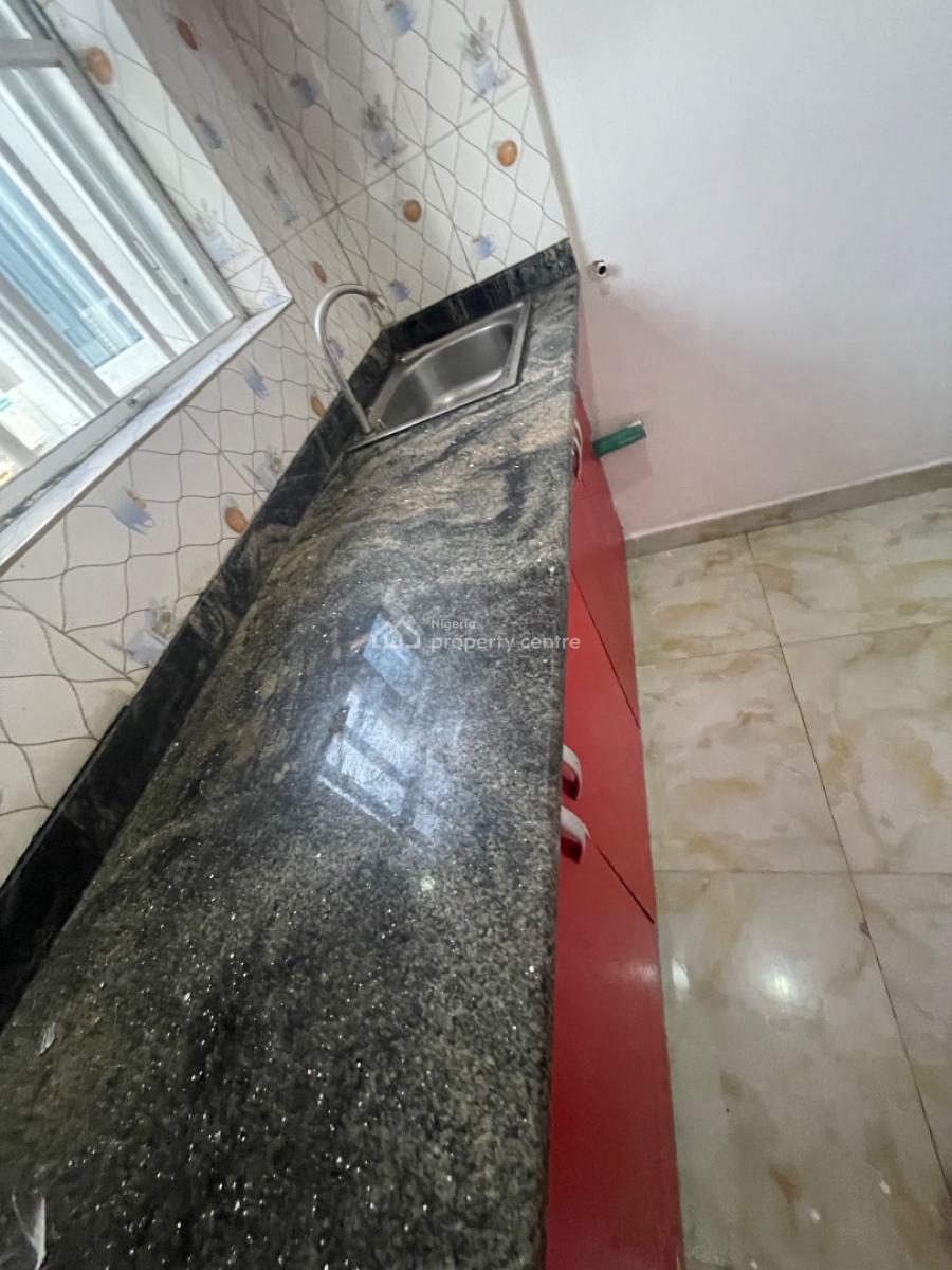 Luxury Standard Mini Flats Inside Secured Estate Upstairs, Located Inside Good Estate,interlocked Road,good Light,only One Remain, Sangotedo, Ajah, Lagos, Mini Flat (room and Parlour) for Rent