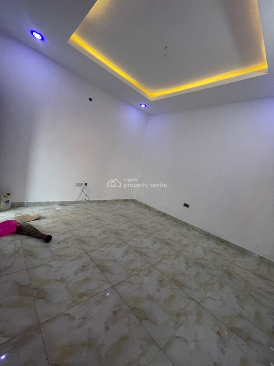 Luxury Standard Mini Flats Inside Secured Estate Upstairs, Located Inside Good Estate,interlocked Road,good Light,only One Remain, Sangotedo, Ajah, Lagos, Mini Flat (room and Parlour) for Rent
