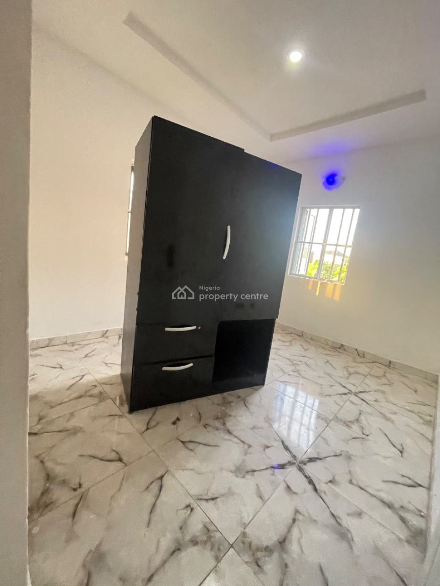 Luxury Standard Mini Flats Inside Secured Estate Upstairs, Located Inside Good Estate,interlocked Road,good Light,only One Remain, Sangotedo, Ajah, Lagos, Mini Flat (room and Parlour) for Rent