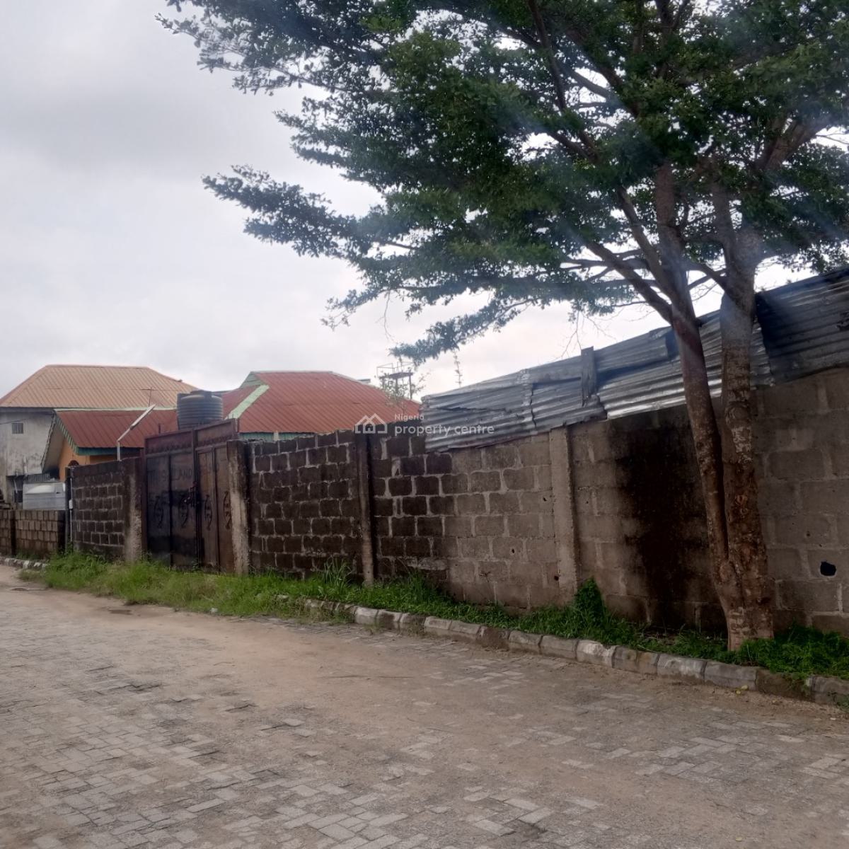 a Plot and Quarter Plot Facing The Road in a Secured Estate, Badore, Ajah, Lagos, Land for Sale