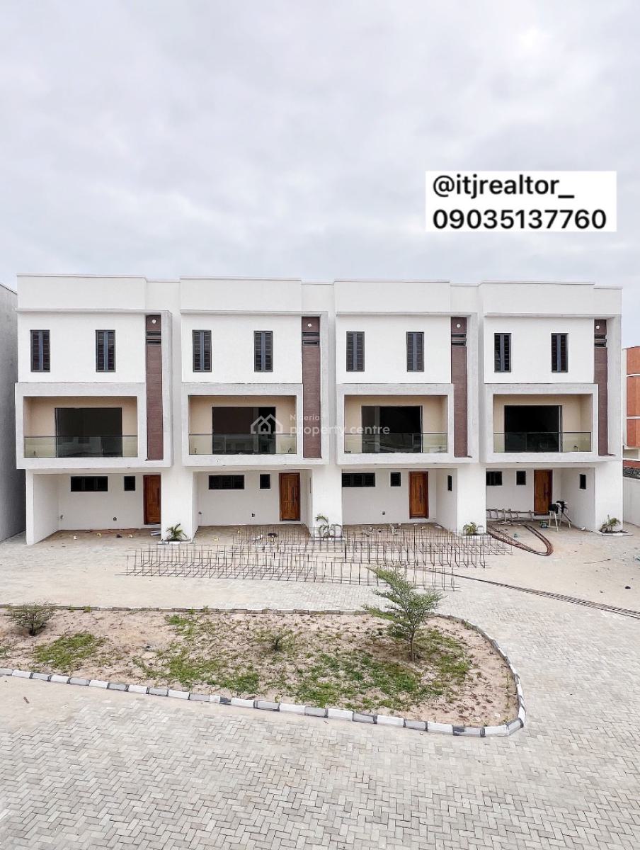 Fully Serviced 4 Bedroom Townhouse with Bq, Ikate, Ikate, Lekki, Lagos, Detached Duplex for Sale