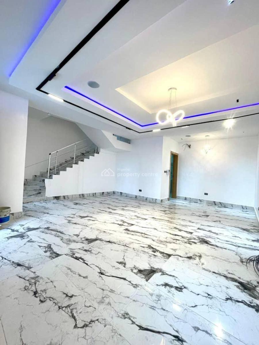 Luxury 4 Bedroom Terrace Duplex with Bq, Lounge & Study Room, Ikate, Lekki, Lagos, House for Sale