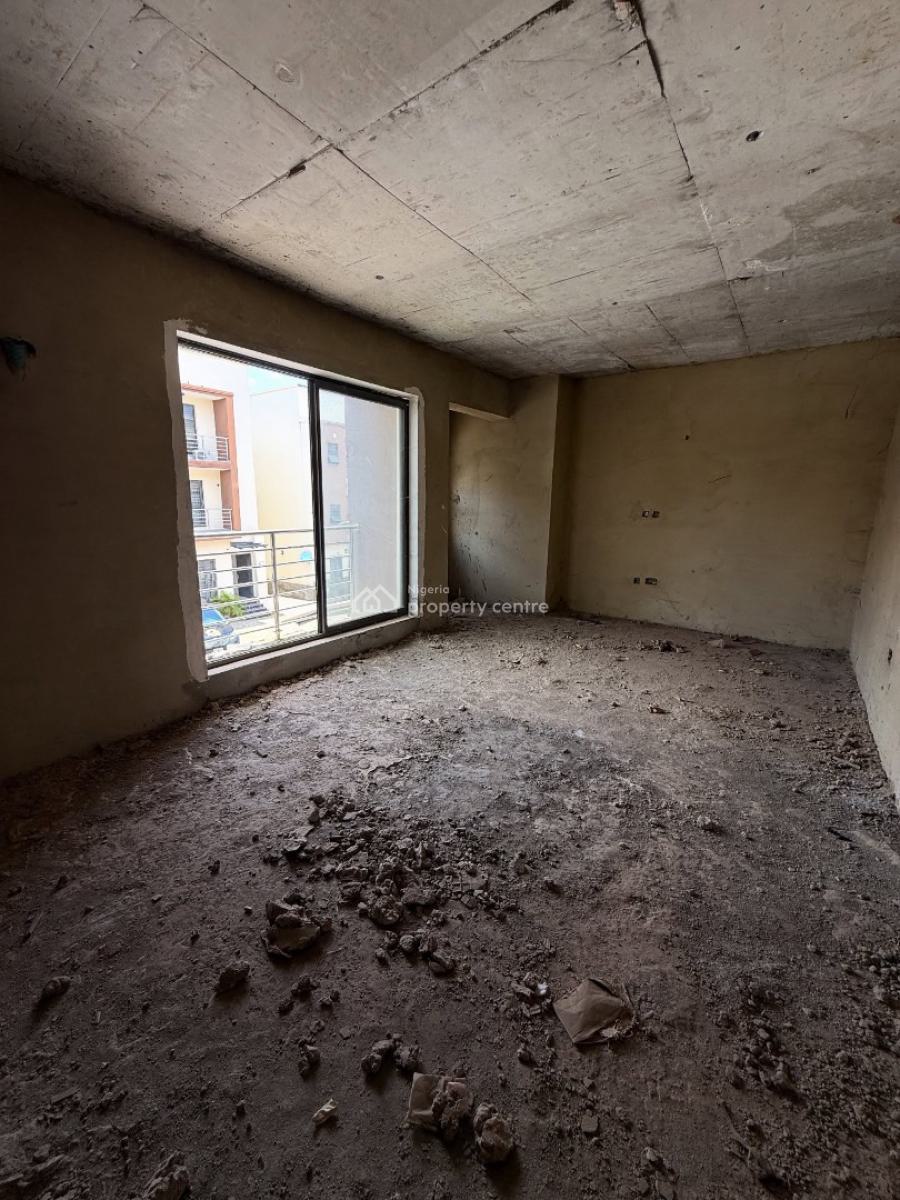 4-bedroom Terrace Duplex with Bq (semi-finished), Zone B, Apo, Abuja, Terraced Duplex for Sale