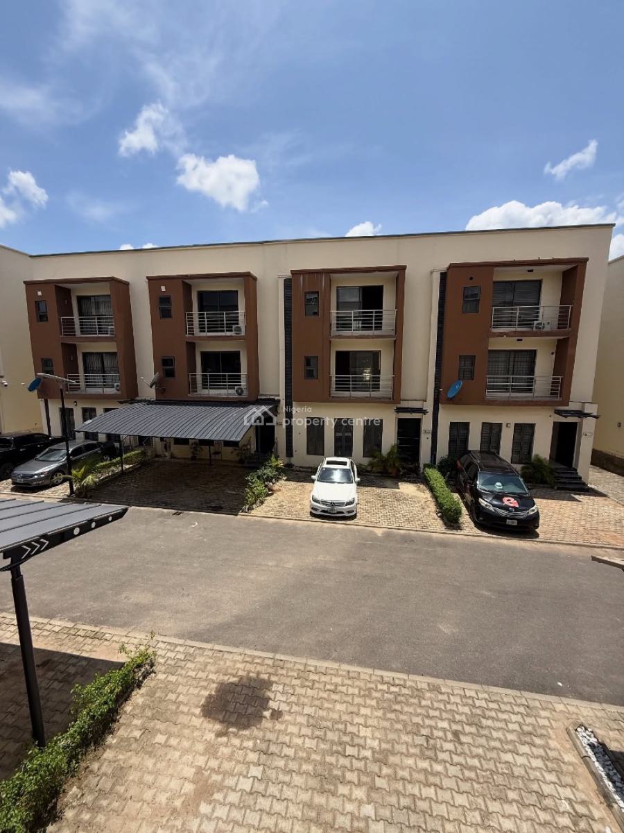 4-bedroom Terrace Duplex with Bq (semi-finished), Zone B, Apo, Abuja, Terraced Duplex for Sale