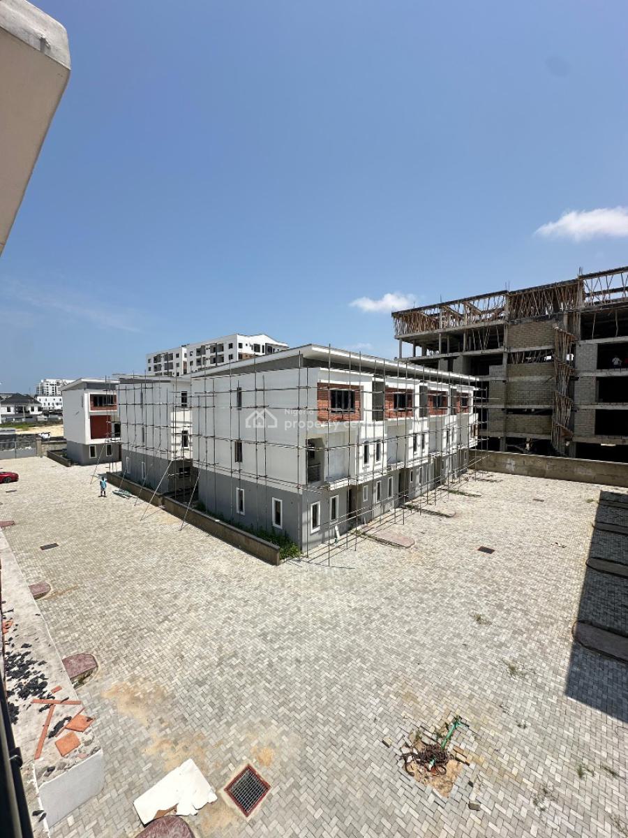 Newly and Spaciously Built Brand New 4 Bedroom Terrace with a Room Bq, Off Freedom Way, Ikate, Lekki, Lagos, Terraced Duplex for Sale