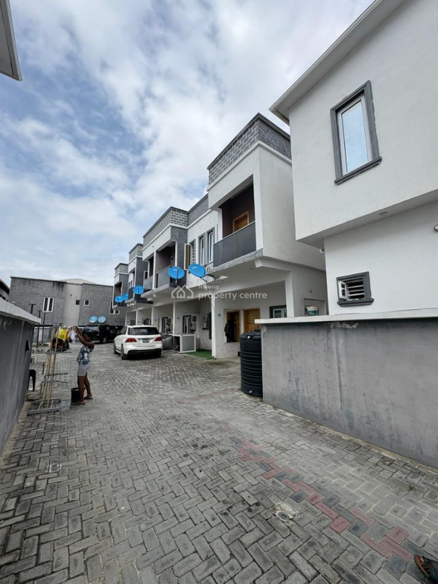 3-bedroom Duplex with Massive Compound & Good Water Supply, Ikota, Lekki, Lagos, Terraced Duplex for Sale