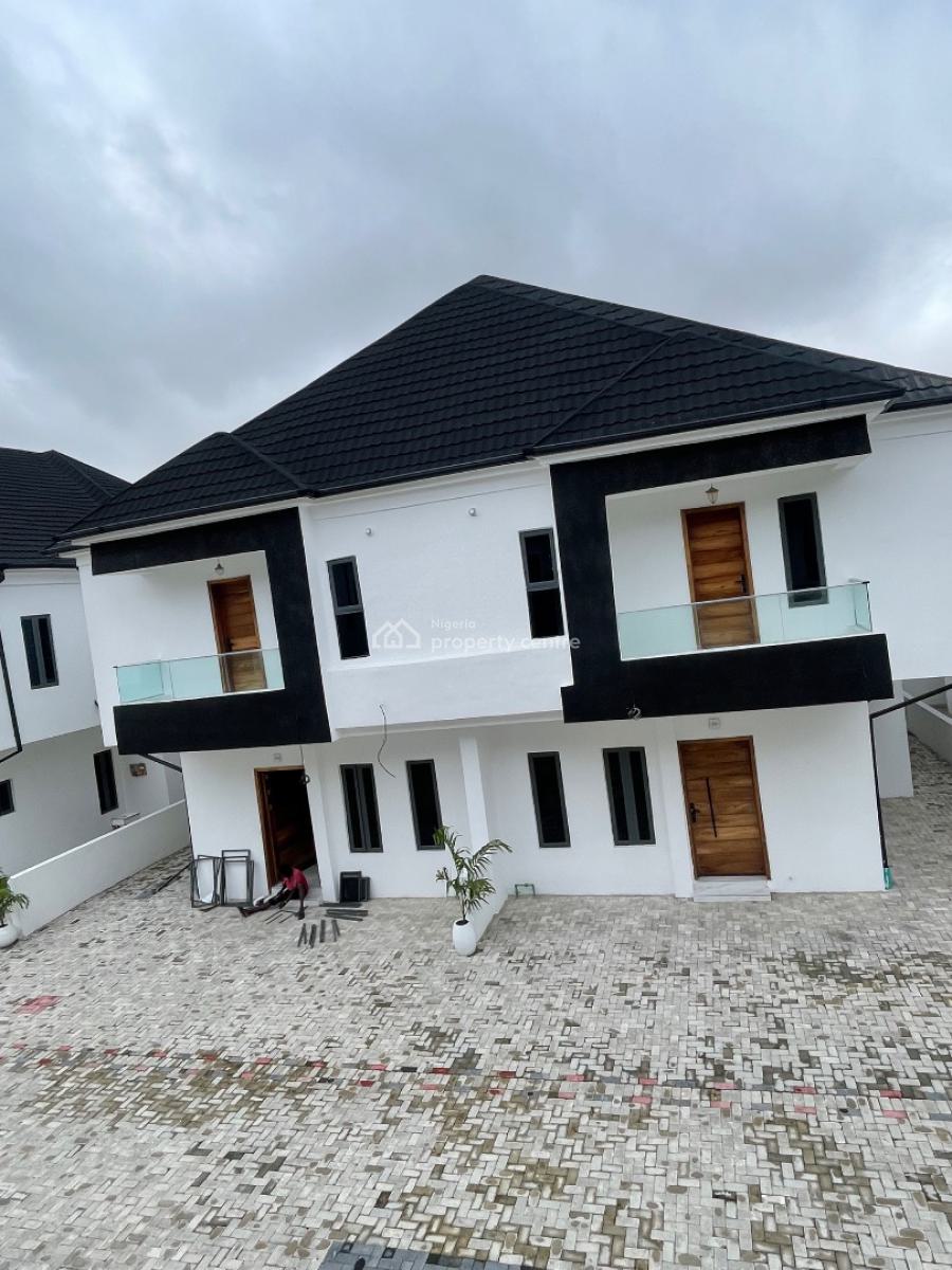 Luxury Meets Space -- 4-bedroom Semi-detached Duplex with Bq I, Along Harris Drive, Vgc, Lekki, Lagos, Semi-detached Duplex for Sale