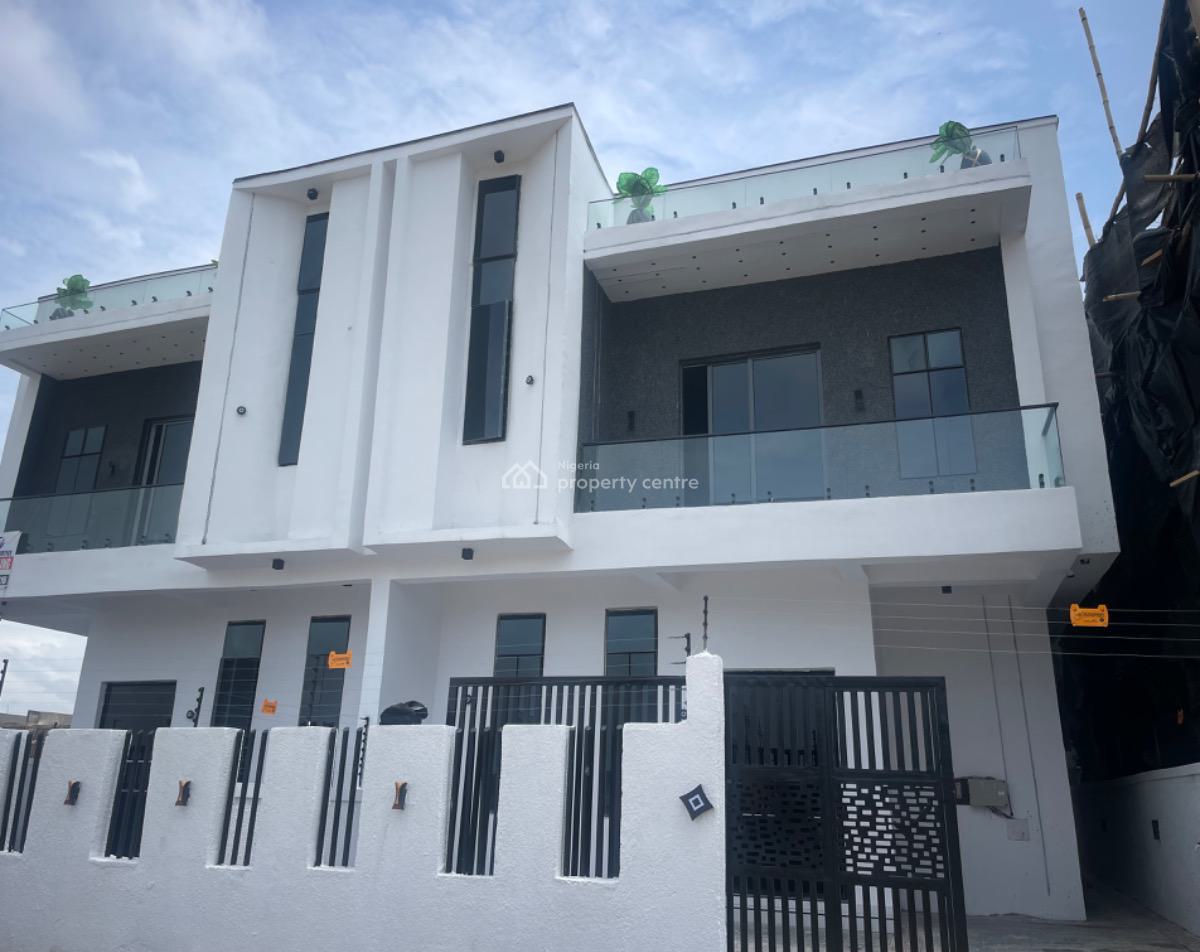 Luxury 4bedroom Semi Detached Duplex, Lekki Palm City Estate, Ajah, Lagos, Semi-detached Duplex for Sale