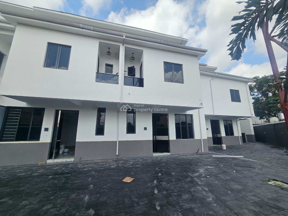 Luxury 4 Bedroom Terrace Duplex with Bq in a Gated Community, Adeniran Ogunsanya Road, Surulere, Lagos, Terraced Duplex for Sale