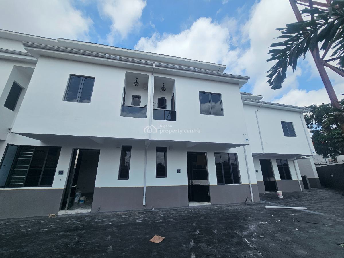 Luxury 4 Bedroom Terrace Duplex with Bq in a Gated Community, Adeniran Ogunsanya Road, Surulere, Lagos, Terraced Duplex for Sale