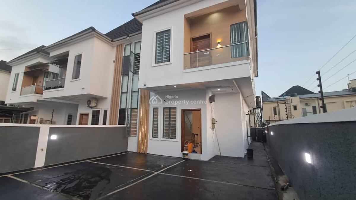 Lovely and Spacious 4 Bedroom Semi Detached House with a Room Bq, Ikota Gra, Ikota, Lekki, Lagos, House for Rent