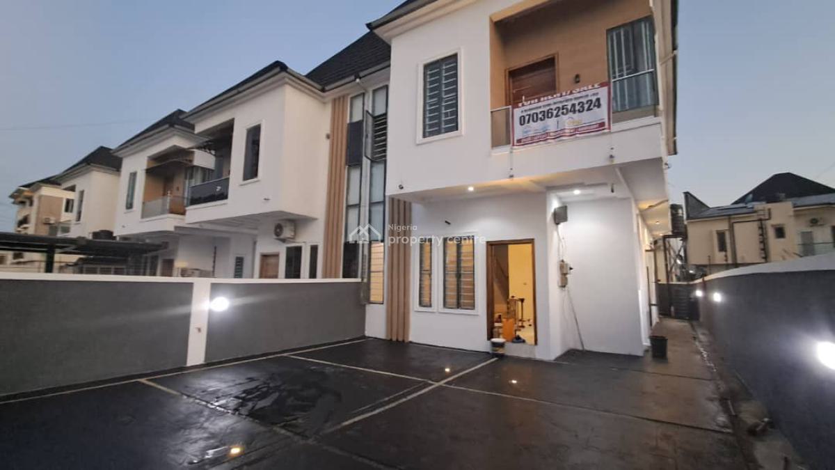 Luxury  4 Bedroom Semi-detached Duplex Giveaway Offer, Inside Ikota Gra, Ikota, Lekki, Lagos, Semi-detached Duplex for Rent