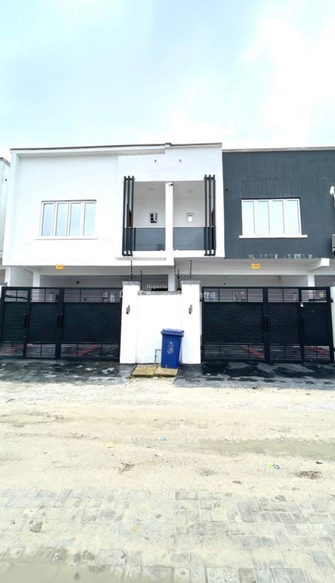 Luxury 3 Bedroom Self Compound Terraced Duplex in a Secure Estate, Ajah, Lekki, Lagos, Detached Duplex for Sale