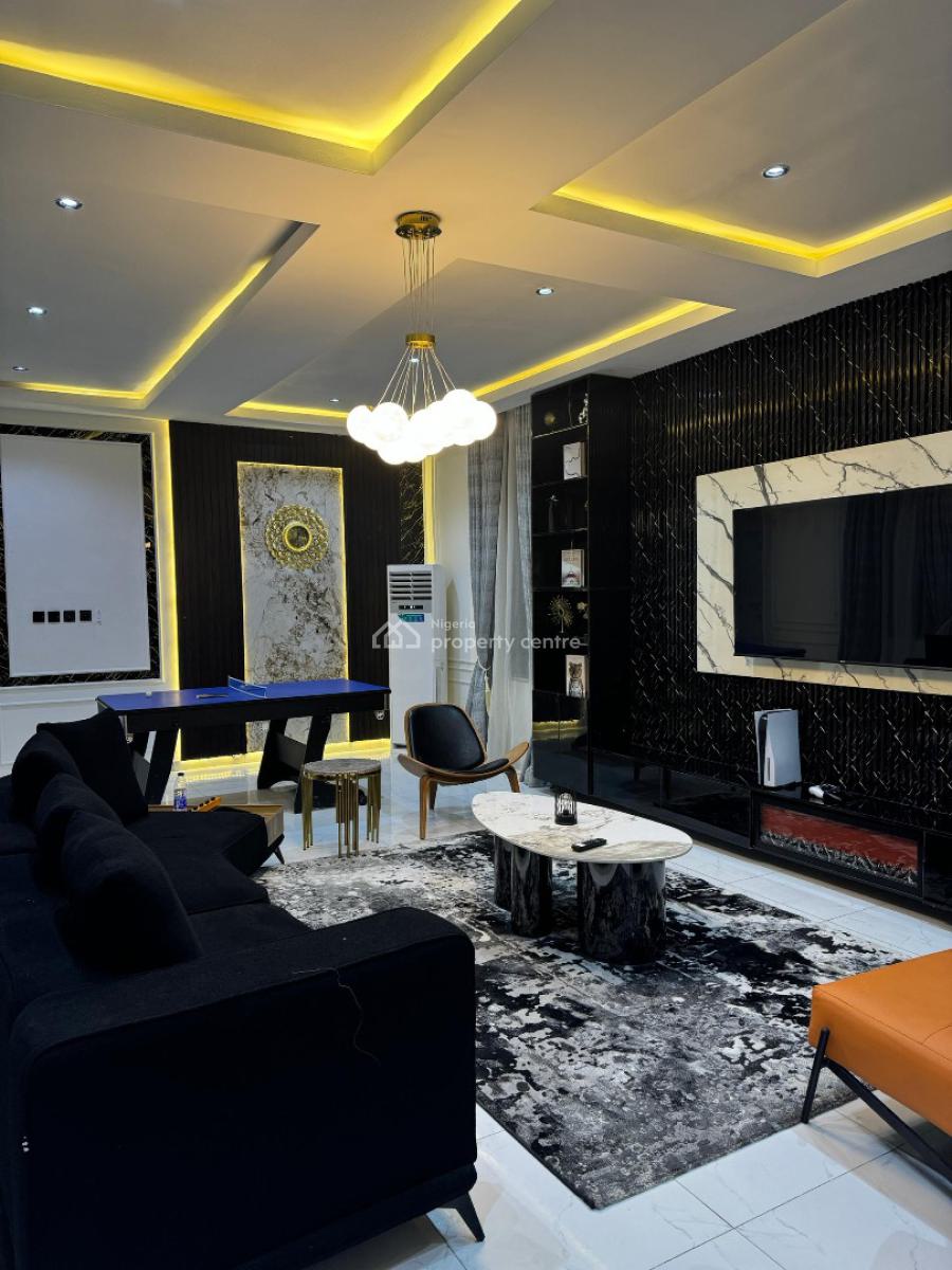 Brand New Luxury 4 Bedrooms, Self Compound, Lekki Palm City Estate, Ajah, Lagos, House Short Let