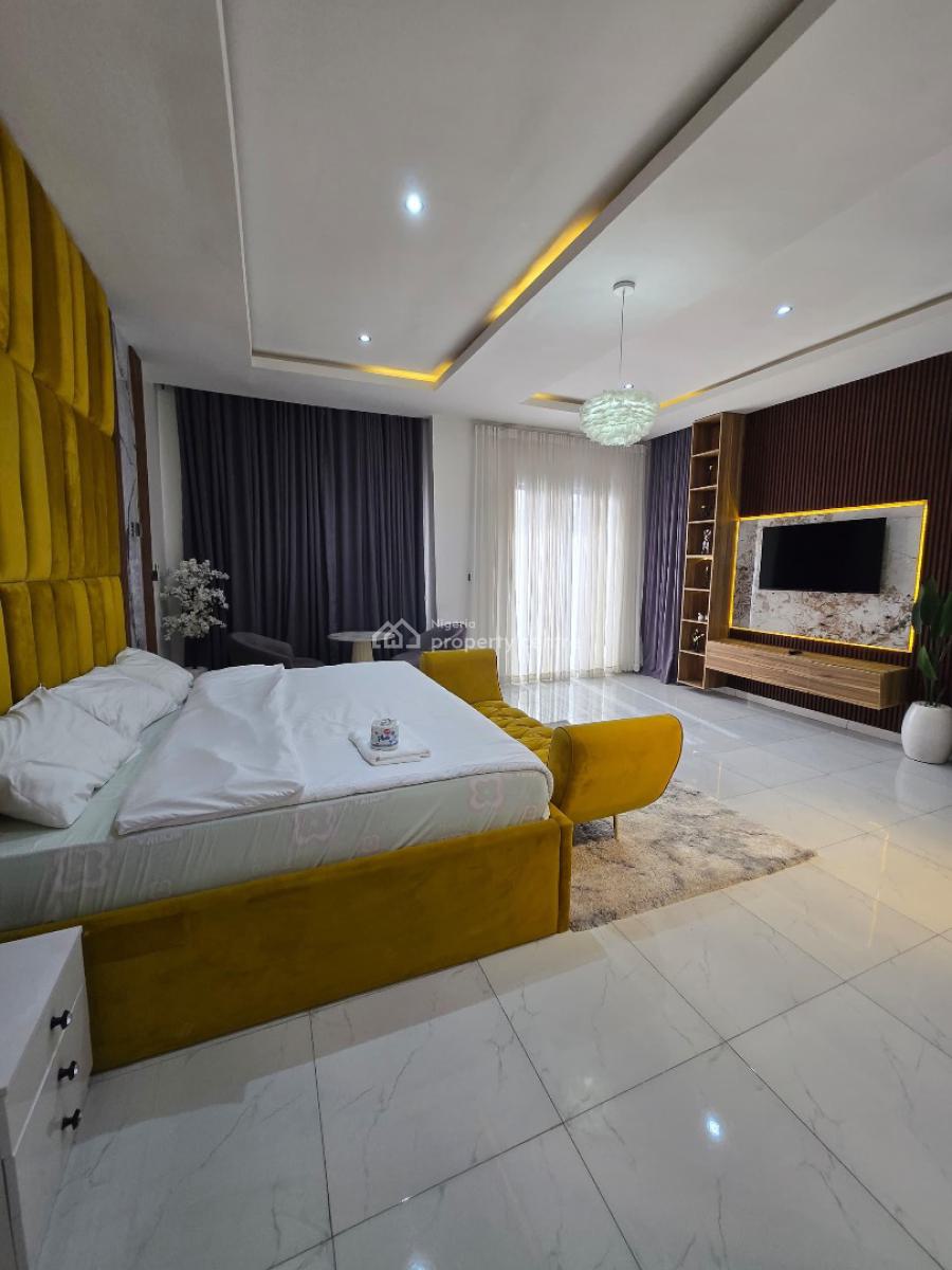 Brand New Luxury 4 Bedrooms, Self Compound, Lekki Palm City Estate, Ajah, Lagos, House Short Let