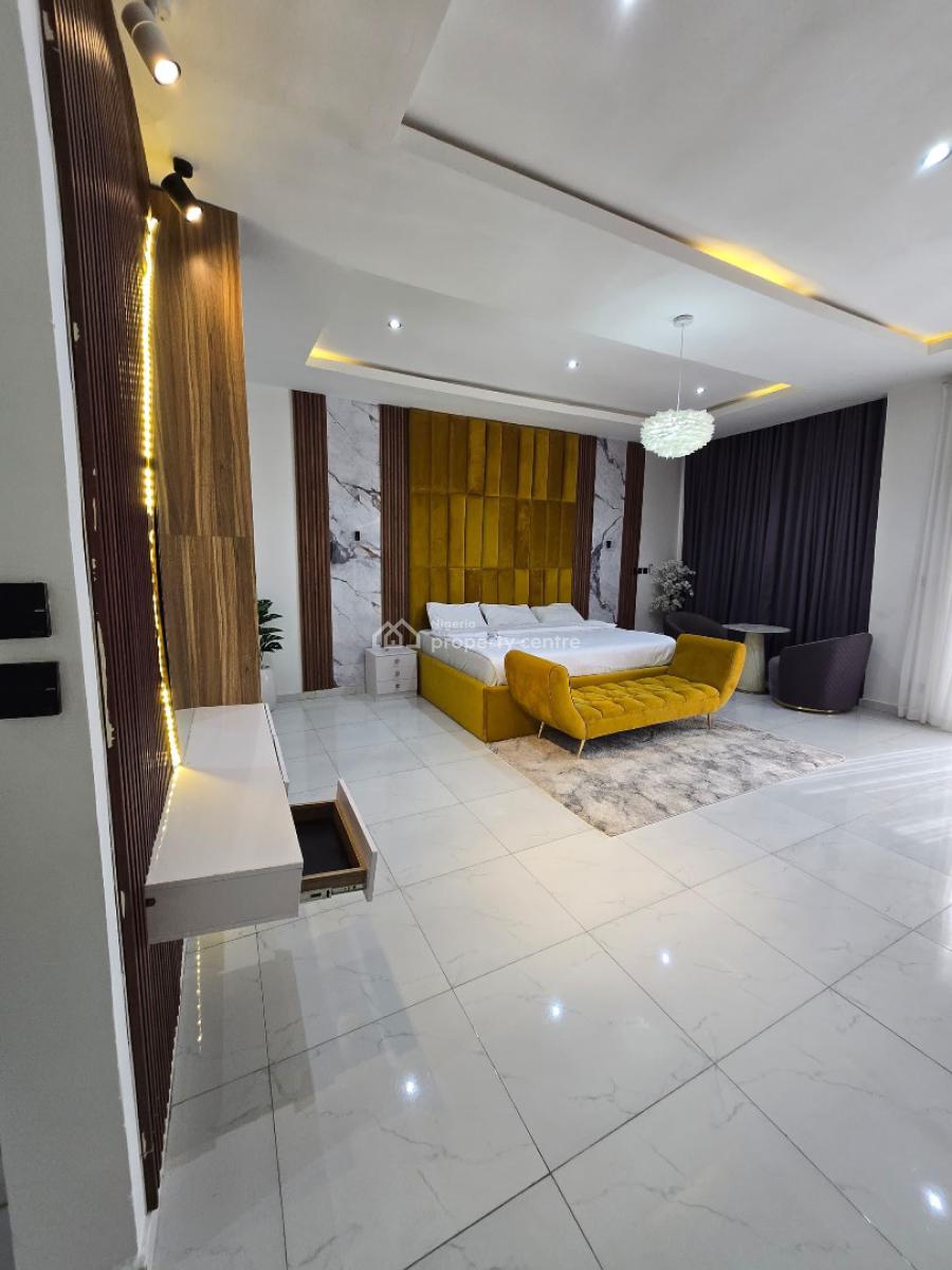 Brand New Luxury 4 Bedrooms, Self Compound, Lekki Palm City Estate, Ajah, Lagos, House Short Let