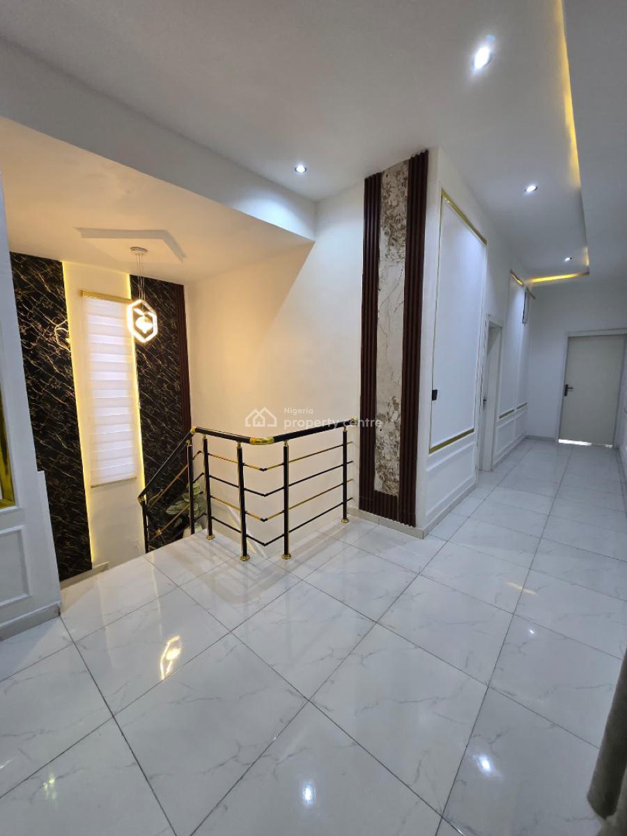 Brand New Luxury 4 Bedrooms, Self Compound, Lekki Palm City Estate, Ajah, Lagos, House Short Let