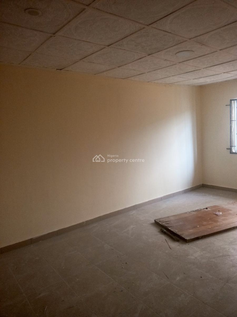 Renovated Spacious 2 Bedrooms Flat (upstairs), Off College Road, Ogba, Ikeja, Lagos, Flat / Apartment for Rent