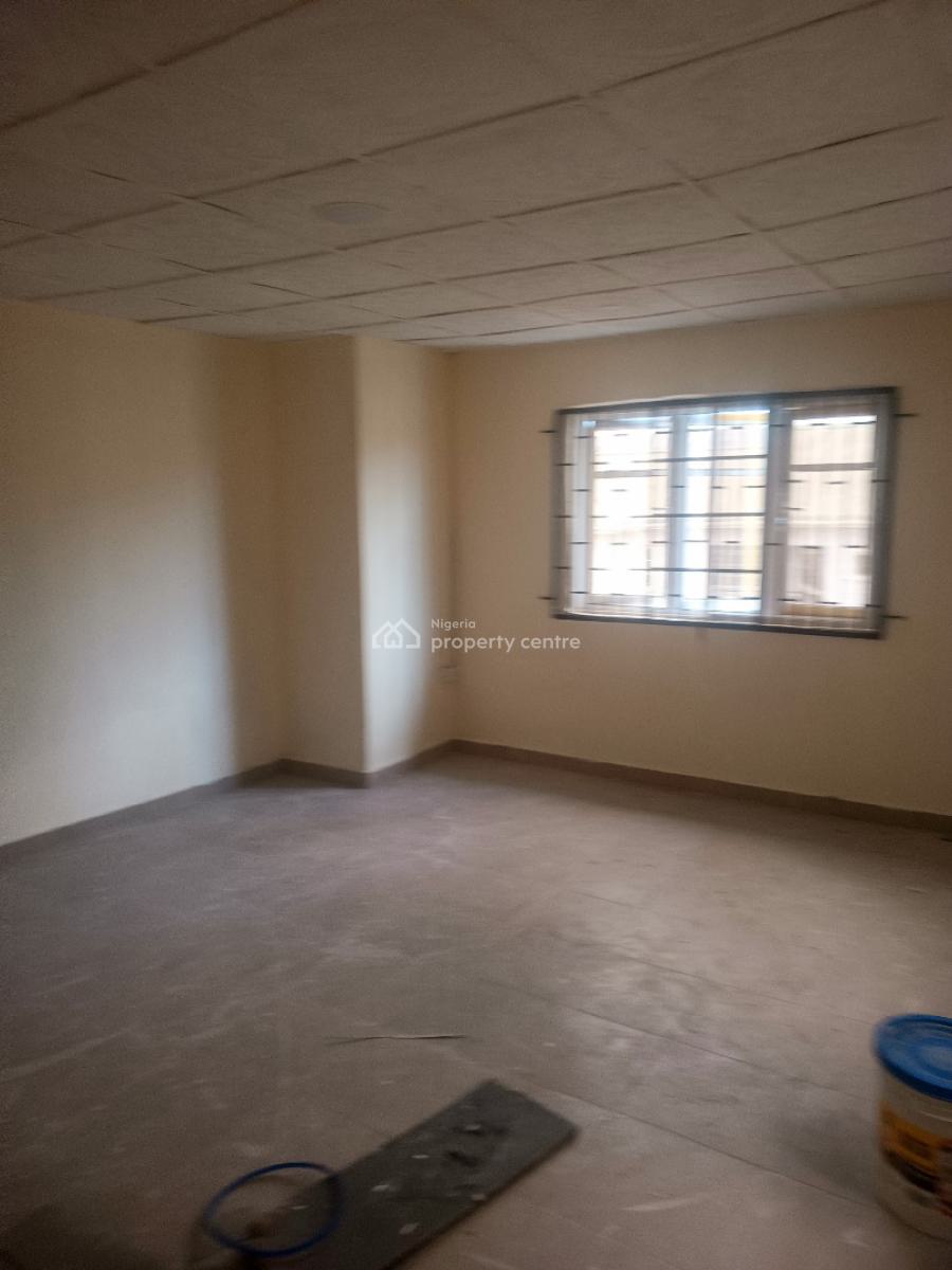 Renovated Spacious 2 Bedrooms Flat (upstairs), Off College Road, Ogba, Ikeja, Lagos, Flat / Apartment for Rent