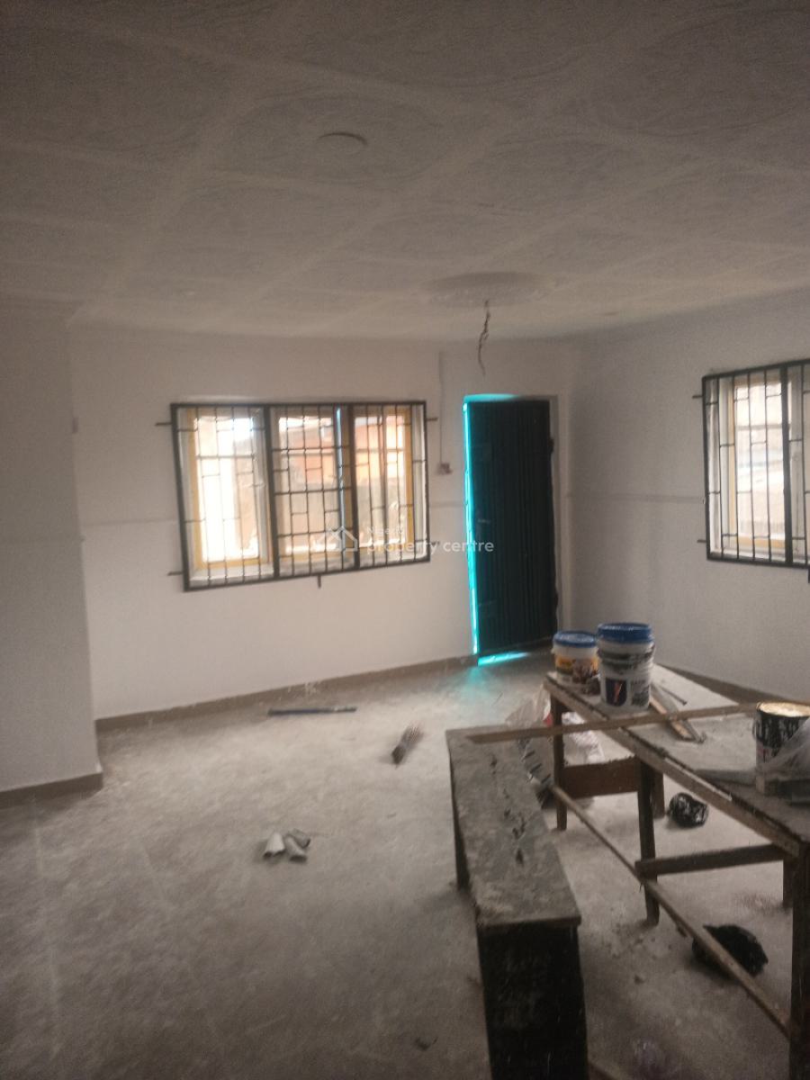 Renovated Spacious 2 Bedrooms Flat (upstairs), Off College Road, Ogba, Ikeja, Lagos, Flat / Apartment for Rent